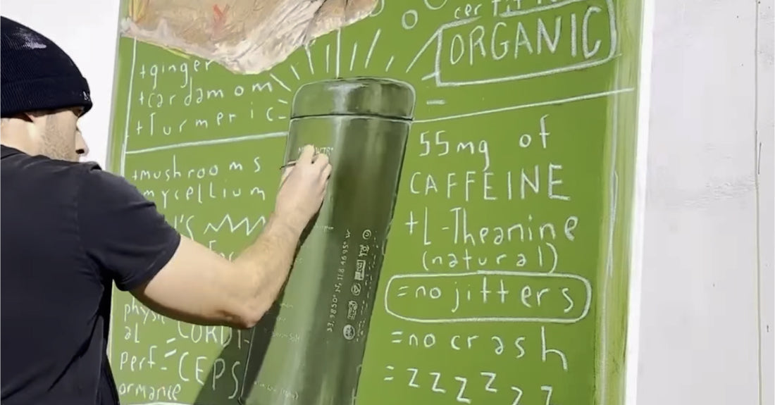 MUD\WTR’s Founder Paints With Matcha for Creativity and Mental Health