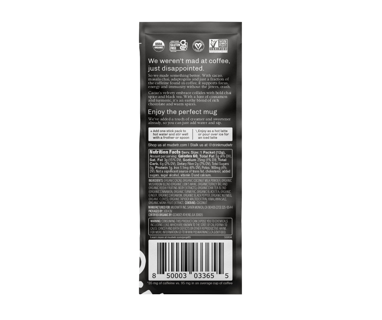 Original Latte Stick Packs - 6 Pack image 