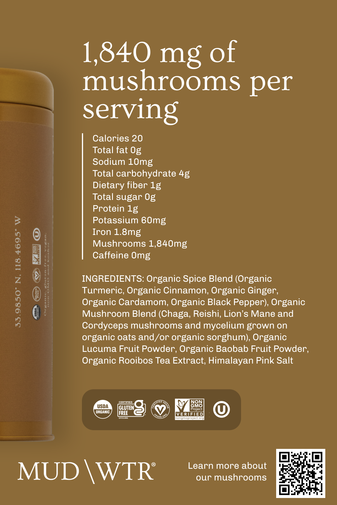 Turmeric Info Cards for Servers (25 Pack) image 2