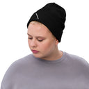 Ribbed knit beanie image 