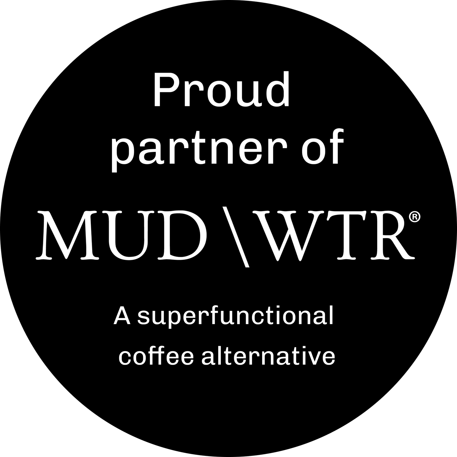 MUDWTR Partner Window Decals (5 x 5) image 1